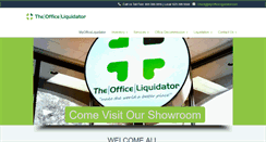 Desktop Screenshot of myofficeliquidator.com